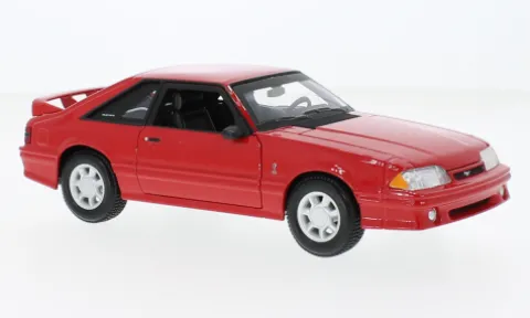 Ford Mustang SVT Cobra, rot, 1993, 1:24, Maisto