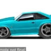 Ford Mustang SVT Cobra, türkis, 1993, 1:64, Maisto