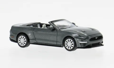 Ford Mustang VI Cabriolet, dunkelgrau, 2020, 1:87, PCX87