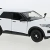 Ford Police Interceptor Utility, weiss, 2022, 1:24, Motormax