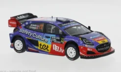 Ford Puma Rally1, WRC, Rally Schweden, 2025, #22, M.Sesks/R.Francevic, 1:43, IXO