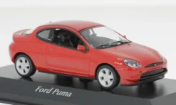 Ford Puma, rot, 1996, 1:43, Maxichamps