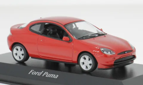 Ford Puma, rot, 1996, 1:43, Maxichamps