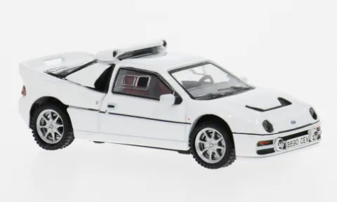 Ford RS200, weiss, 1:64, Tarmac Works