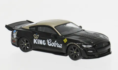 Ford Shelby GT500 Dragon Snake Concept, schwarz/gold, 2020, 1:64, Mini GT