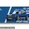 Ford Shelby Mustang GT500, blau/weiss, Tokyo Station Exclusives, 1:64, Pop Race