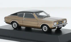 Ford Taunus (TC I) Coupe, braun/schwarz, 1974, 1:43, Schuco / Pro.R
