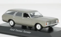 Ford Taunus (TC I) Turnier, hellgrau, 1970, 1:43, Maxichamps