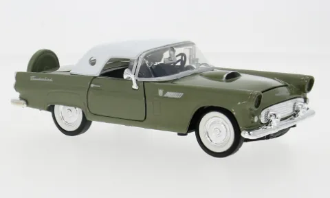 Ford Thunderbird, grün, 1956, 1:24, Motormax