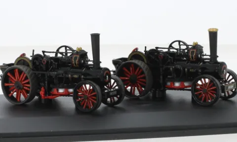 Fowler 2er Set: BB1 Ploughing Engine, Master & Mistress, 1:76, Oxford