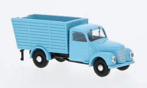 Framo V901/2 Tiertransporter, hellblau, 1:87, Busch