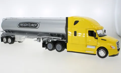 Freightliner Cascadia, gelb, 1:32, Welly