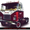 GMC Astro 95, rot/weiss, 1:64, IXO America