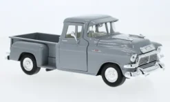 GMC Blue Chip Pick Up, grau, 1957, 1:24, Motormax