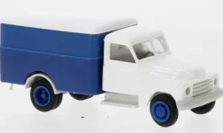 Hanomag L 28 Koffer, weiss/blau, 1950, 1:87, Brekina