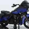 Harley Davidson CVO Road Glide, blau/schwarz, 2018, 1:18, Maisto