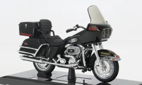Harley Davidson FLT Tour Glide, schwarz, 1988, 1:18, Maisto