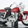 Harley Davidson K Model, rot, 1952, 1:18, Maisto