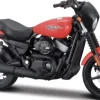Harley Davidson Street 750, rot/schwarz, 2015, 1:18, Maisto