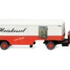Henschel Koffersattelzug, 1955, Bruns, 1:87, Wiking