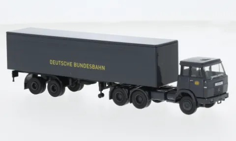 Henschel F 161 S Koffer-SZ, 1967, Deutsche Bundesbahn, 1:87, Brekina