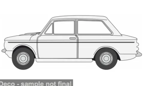 Hillman Imp, weiss, 1:76, Oxford
