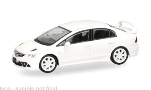 Honda Civic FD2, weiss, 1:87, Micro City 87