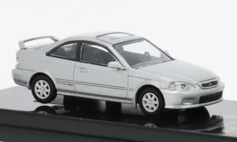 Honda Civic EM1, silber, 1999, 1:64, Para64
