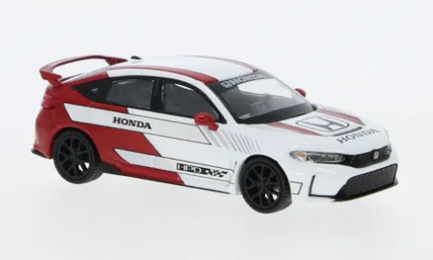 Honda Civic Type R, weiss/rot, 2023, 1:64, Mini GT