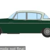 Humber Sceptre MK I, dunkelgrün/hellgrün, 1:76, Oxford