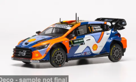 Hyundai i20 N Rally1, Rally Saudi Arabia, 2025, #1, T.Neuville/M.Wydaeghe, 1:43, IXO
