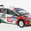 Hyundai i20 N Rally 2, Rally Serras de Fafe, 2023, #2, H.Paddon/J.Kennard, 1:43, IXO