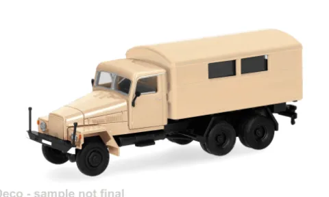 IFA G5 Koffer, beige, 1:87, Herpa Military