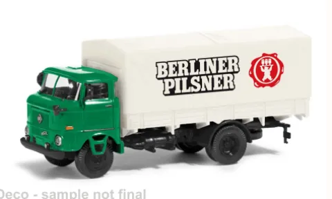 IFA W50 L SP, 1985, Berliner Pilsner, 1:87, Espewe