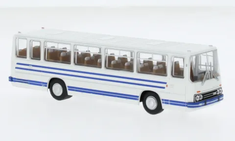 Ikarus 255.71, weiss/blau, 1972, 1:87, Brekina