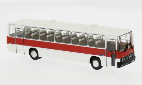 Ikarus 250, weiss/rot, 1984, 1:87, Brekina