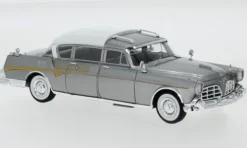 Imperial Crown Ghia Limousine, grau/weiss, 1956, King Saud, 1:43, CMF