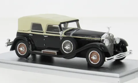 Isotta Fraschini 8A SS Castagna, schwarz/beige, 1930, 1:43, Kess