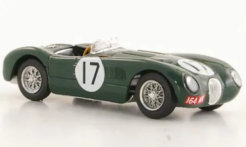 Jaguar C-Type, 24h Le Mans, 1953, #17, P.Walker/S.Moss, 1:43, Brumm