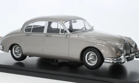 Jaguar MK II 3.8, hellgrau, 1959, 1:18, KK Scale