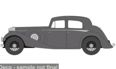 Jaguar SS, grau, 1:76, Oxford