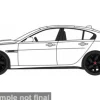 Jaguar XE, weiss, 1:76, Oxford