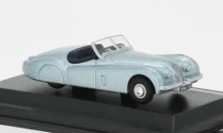 Jaguar XK120, hellblau, 1:76, Oxford