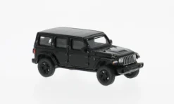 Jeep Wrangler, schwarz, 2017, 1:87, Micro City 87
