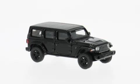 Jeep Wrangler, schwarz, 2017, 1:87, Micro City 87