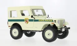 Jeep CJ-5, 1983, Maryland State Police, 1:18, Greenlight