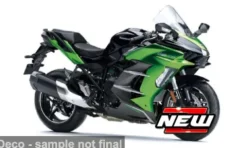 Kawasaki Ninja H2 SX, grün/schwarz, 2026, 1:12, Maisto