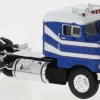 Kenworth Bullnose, blau/weiss, 1950, 1:87, Brekina