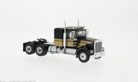 Kenworth W925, schwarz/gold, 1970, 1:64, IXO