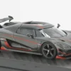Koenigsegg Agera RS, carbon/rot, 1:64, Tarmac Works